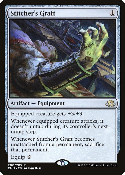 Image for Stitcher's Graft (200) (EMN) - Magic: The Gathering