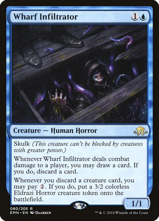 Image for Wharf Infiltrator (80) (EMN) - Magic: The Gathering
