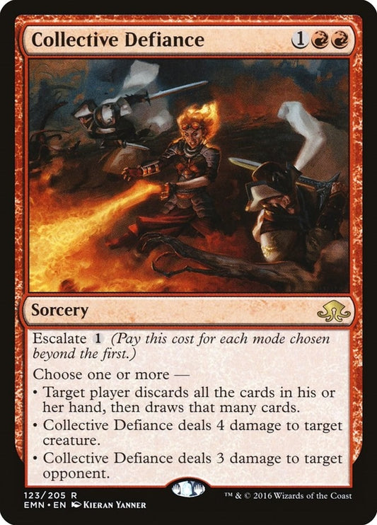 Image for Collective Defiance (123) (EMN) - Magic: The Gathering