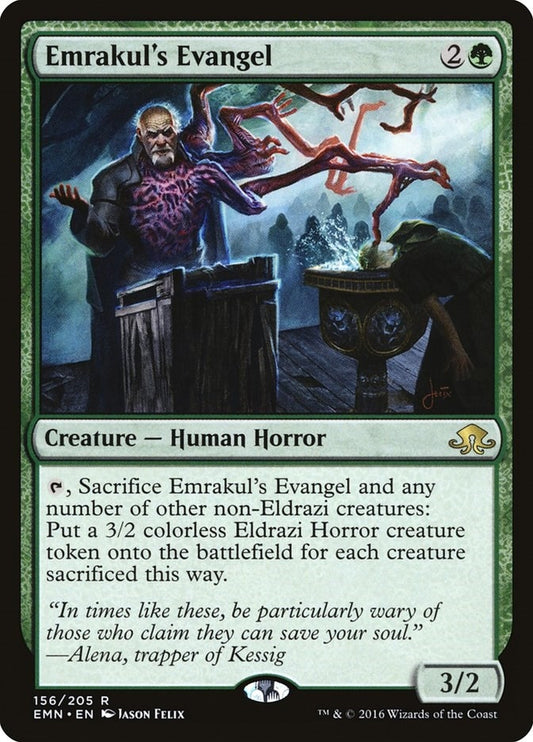 Image for Emrakul's Evangel (156) (EMN) - Magic: The Gathering