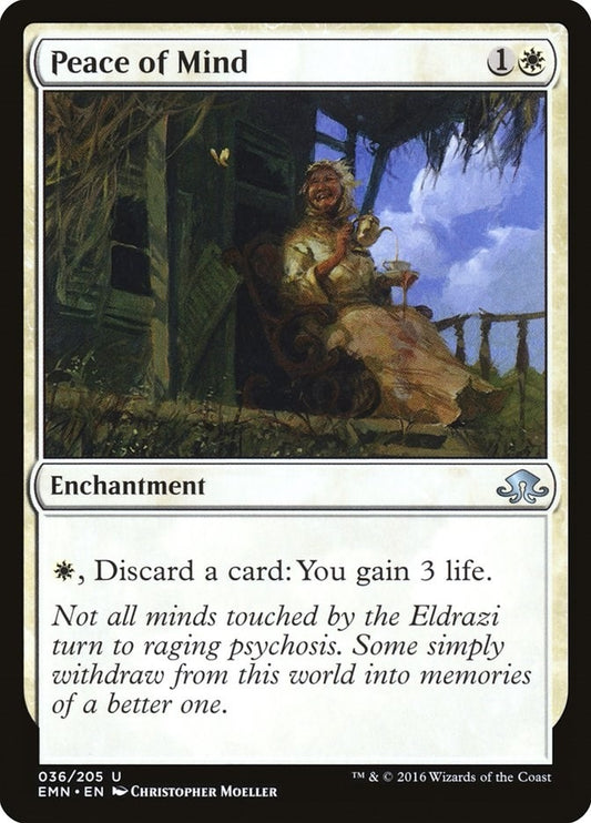 Image for Peace of Mind (36) (EMN) - Magic: The Gathering
