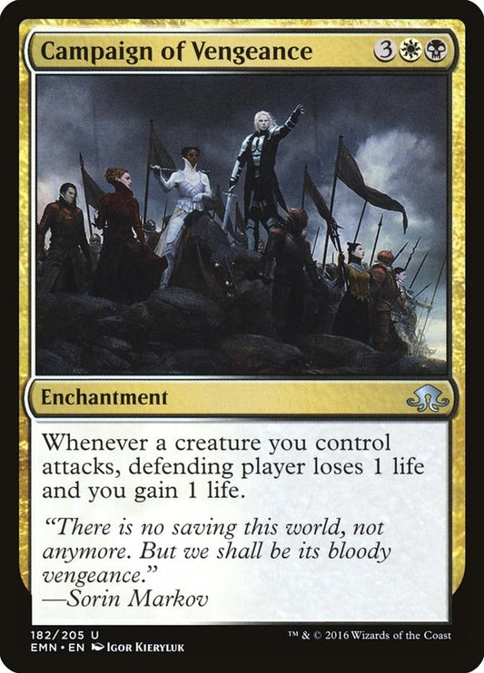 Image for Campaign of Vengeance (182) (EMN) - Magic: The Gathering