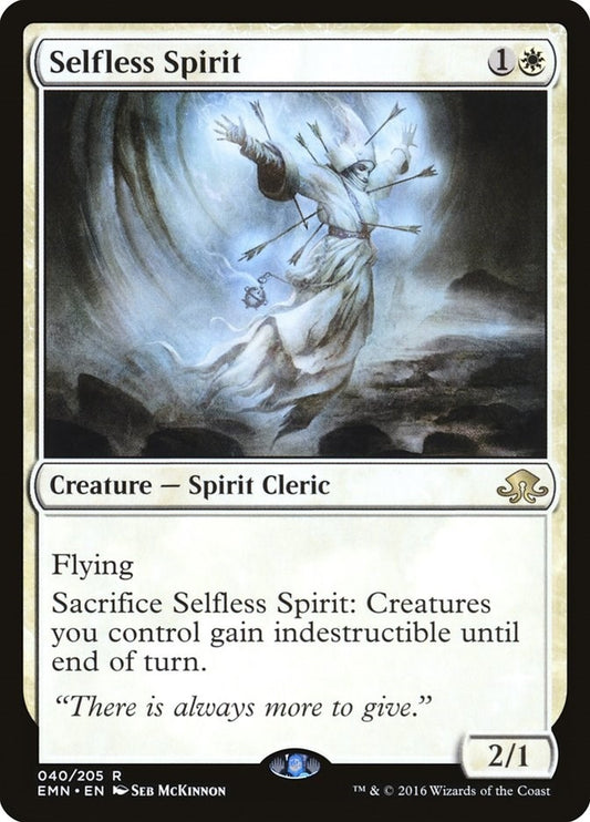 Image for Selfless Spirit (40) (EMN) - Magic: The Gathering