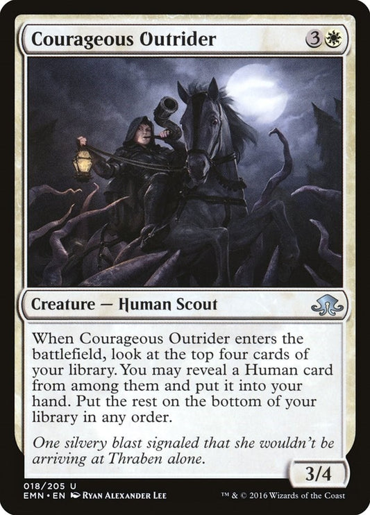 Image for Courageous Outrider (18) (EMN) - Magic: The Gathering