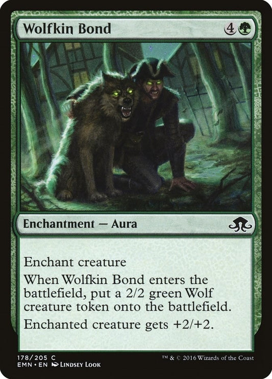 Image for Wolfkin Bond (178) (EMN) - Magic: The Gathering