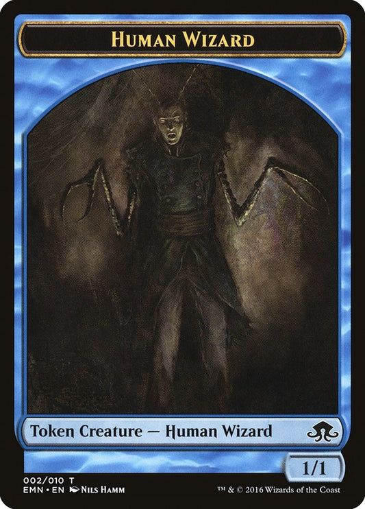 Image for Human Wizard Token (2) (EMN) - Magic: The Gathering