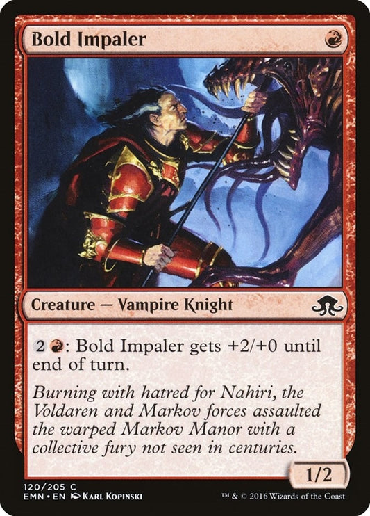 Image for Bold Impaler (120) (EMN) - Magic: The Gathering