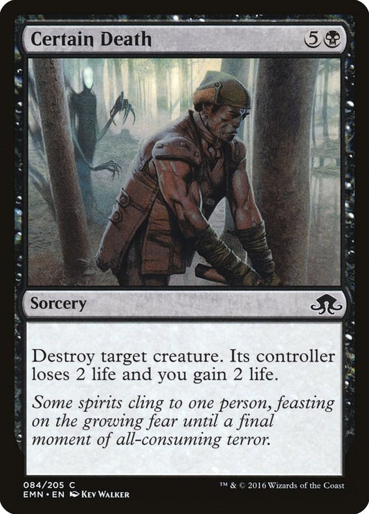 Image for Certain Death (84) (EMN) - Magic: The Gathering