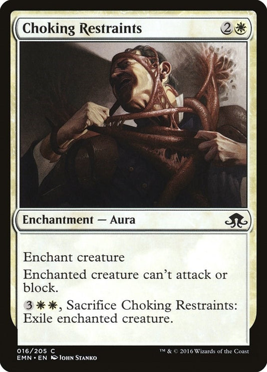 Image for Choking Restraints (16) (EMN) - Magic: The Gathering