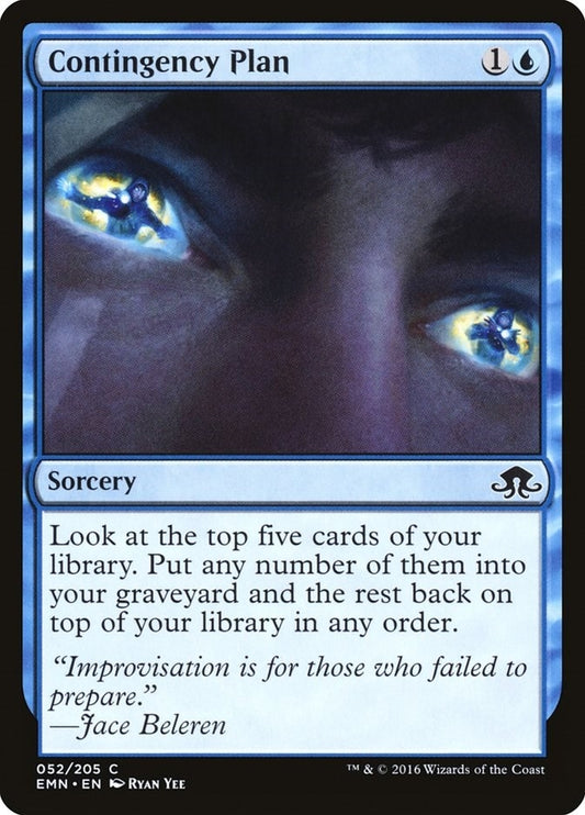 Image for Contingency Plan (52) (EMN) - Magic: The Gathering