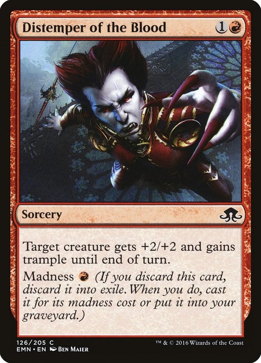 Image for Distemper of the Blood (126) (EMN) - Magic: The Gathering
