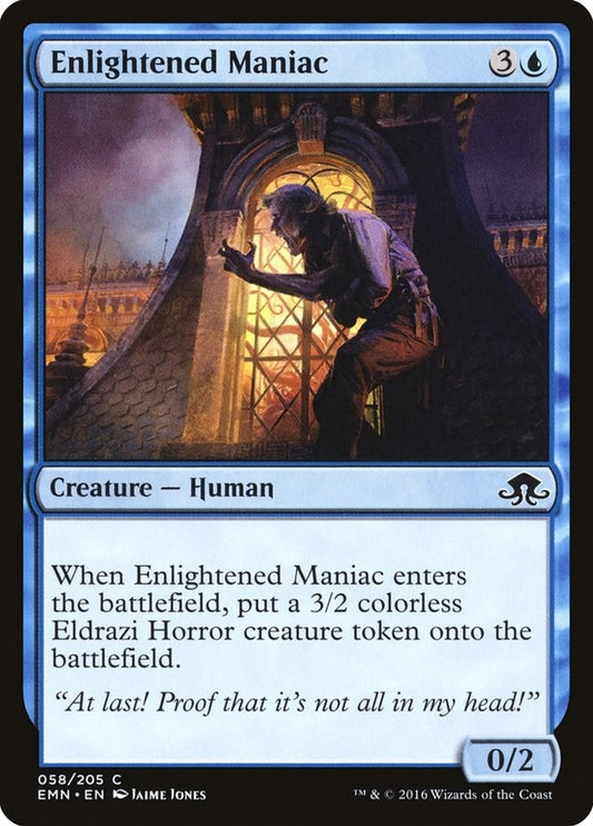 Image for Enlightened Maniac (58) (EMN) - Magic: The Gathering