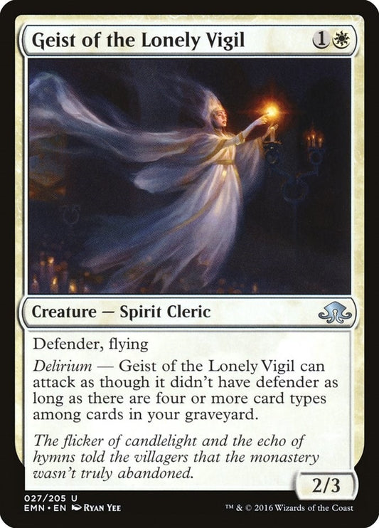 Image for Geist of the Lonely Vigil (27) (EMN) - Magic: The Gathering