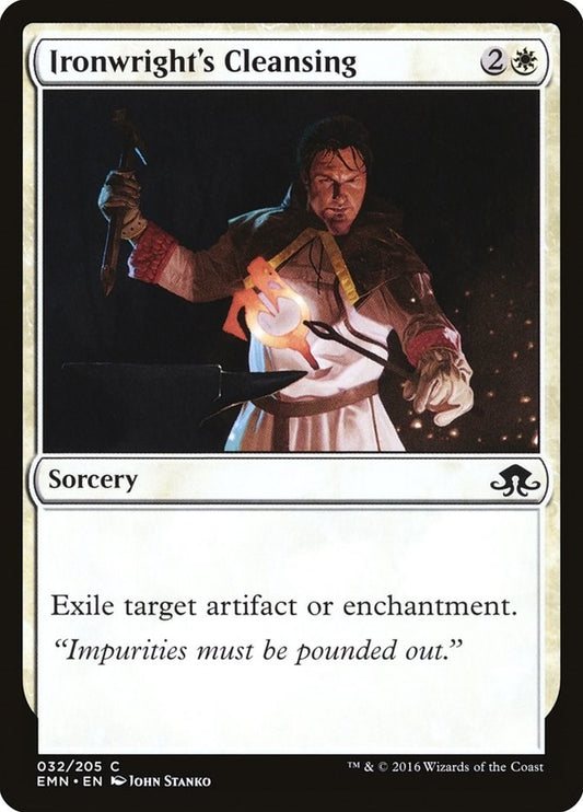 Image for Ironwright's Cleansing (32) (EMN) - Magic: The Gathering