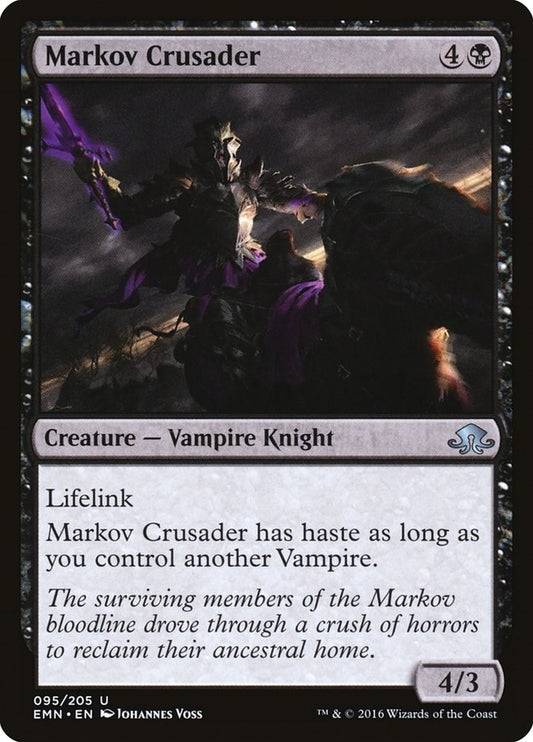 Image for Markov Crusader (95) (EMN) - Magic: The Gathering
