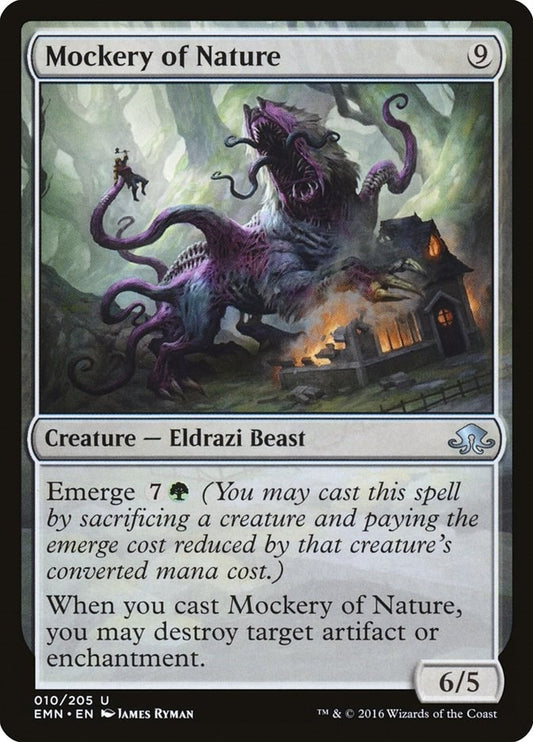 Image for Mockery of Nature (10) (EMN) - Magic: The Gathering