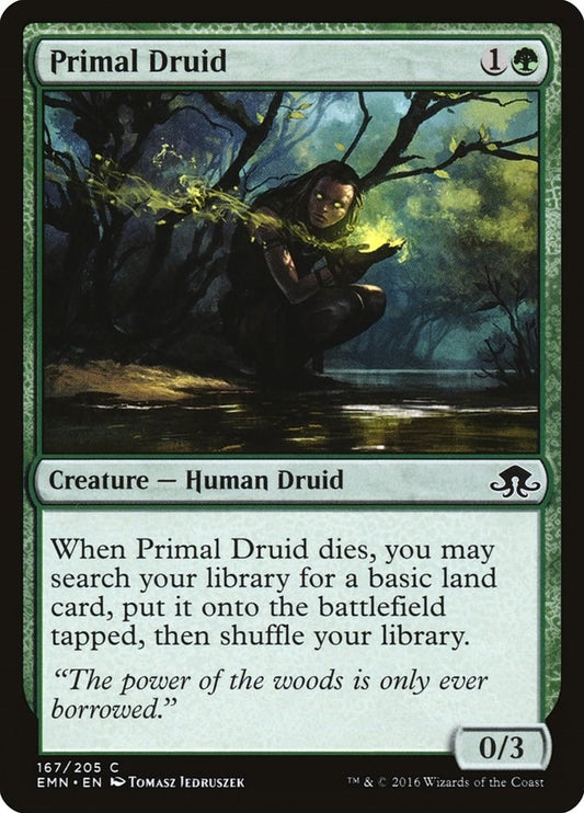 Image for Primal Druid (167) (EMN) - Magic: The Gathering