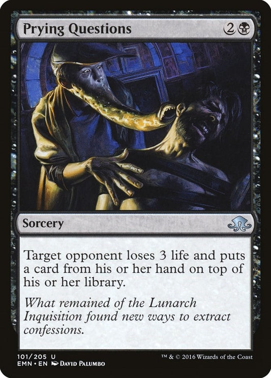 Image for Prying Questions (101) (EMN) - Magic: The Gathering