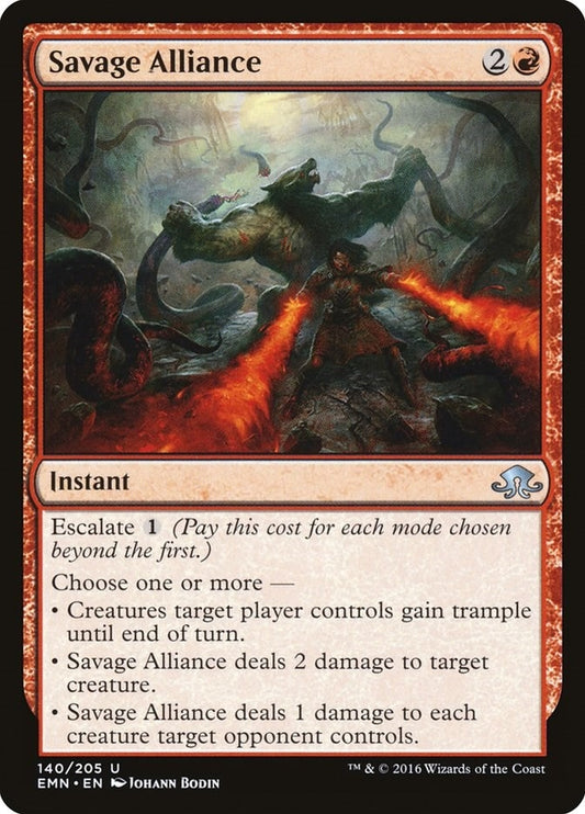 Image for Savage Alliance (140) (EMN) - Magic: The Gathering