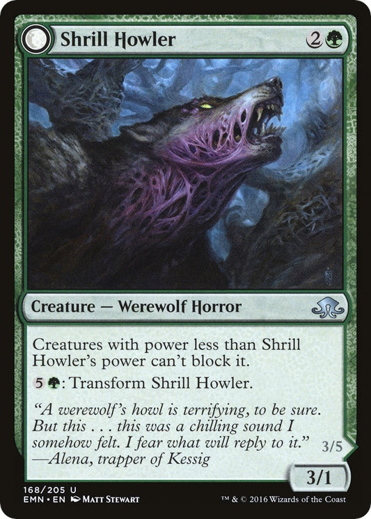 Image for Shrill Howler (168) (EMN) - Magic: The Gathering
