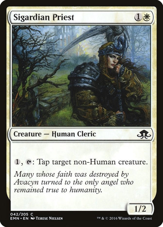 Image for Sigardian Priest (42) (EMN) - Magic: The Gathering