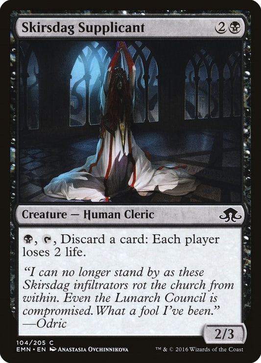 Image for Skirsdag Supplicant (104) (EMN) - Magic: The Gathering