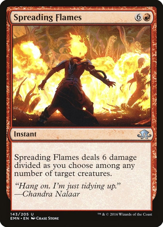Image for Spreading Flames (143) (EMN) - Magic: The Gathering