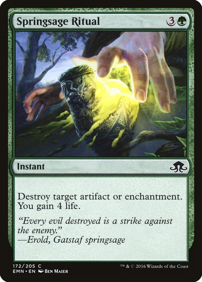 Springsage Ritual (172) (EMN)