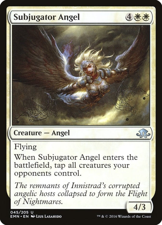 Image for Subjugator Angel (45) (EMN) - Magic: The Gathering
