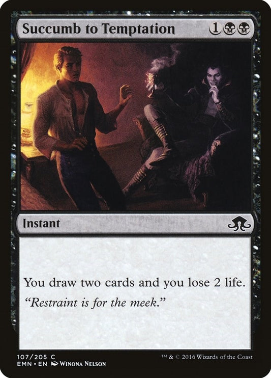 Image for Succumb to Temptation (107) (EMN) - Magic: The Gathering