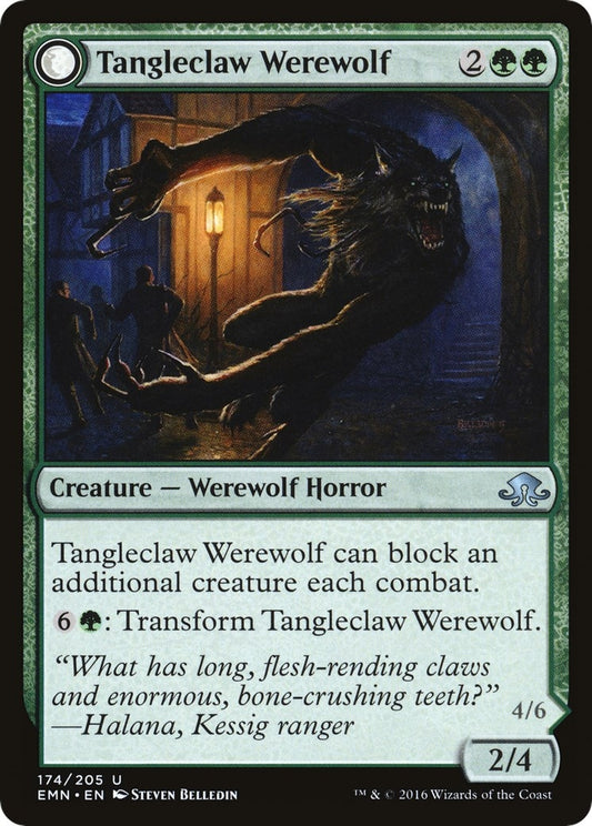 Image for Tangleclaw Werewolf (174) (EMN) - Magic: The Gathering