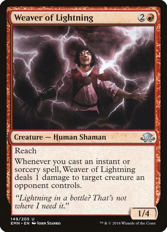 Image for Weaver of Lightning (149) (EMN) - Magic: The Gathering