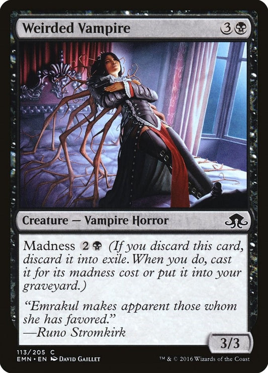 Image for Weirded Vampire (113) (EMN) - Magic: The Gathering