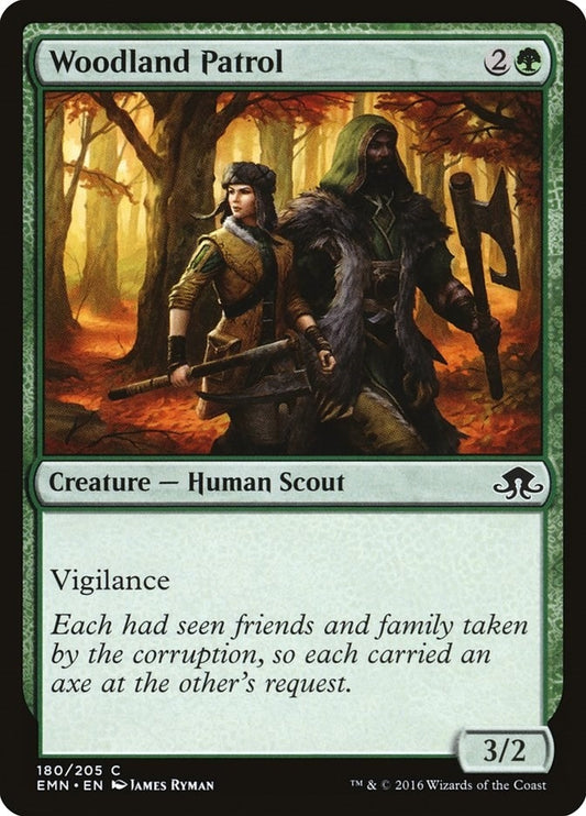 Image for Woodland Patrol (180) (EMN) - Magic: The Gathering