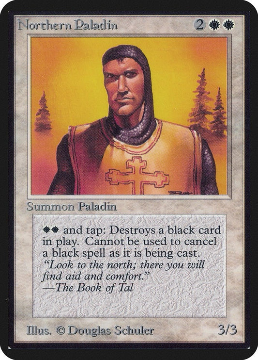 Image for Northern Paladin (LEA) - Magic: The Gathering