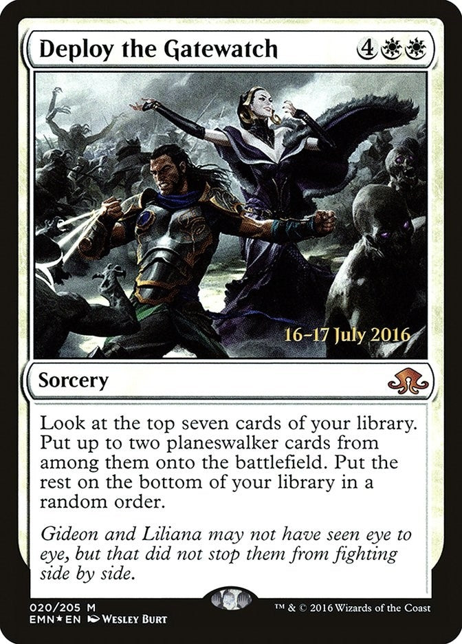 Deploy the Gatewatch (20) (PRE)