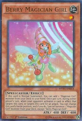 Berry Magician Girl (MVP1-EN014) (MVP1)