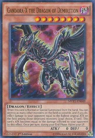 Gandora-X the Dragon of Demolition (MVP1-EN049) (MVP1)