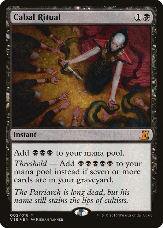 Image for Cabal Ritual (2) (V16) - Magic: The Gathering