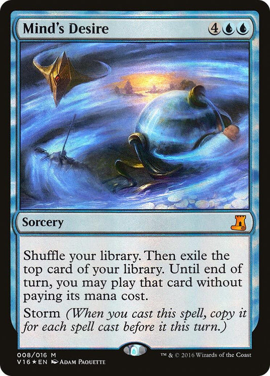 Image for Mind's Desire (8) (V16) - Magic: The Gathering