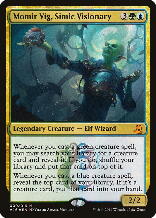 Image for Momir Vig, Simic Visionary (9) (V16) - Magic: The Gathering