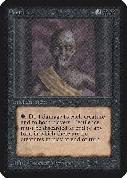 Image for Pestilence (LEA) - Magic: The Gathering