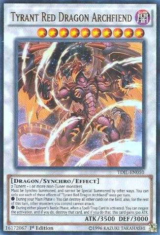 Tyrant Red Dragon Archfiend (TDIL-EN050) (TDIL)
