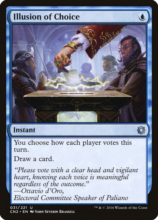Image for Illusion of Choice (31) (CN2) - Magic: The Gathering