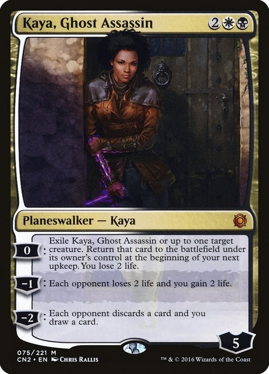 Image for Kaya, Ghost Assassin (75) (CN2) - Magic: The Gathering