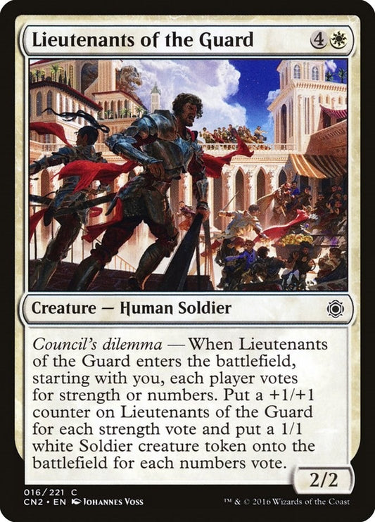 Image for Lieutenants of the Guard (16) (CN2) - Magic: The Gathering