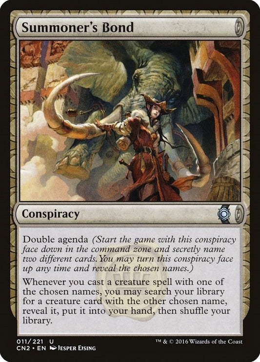 Image for Summoner's Bond (11) (CN2) - Magic: The Gathering