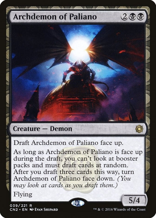 Image for Archdemon of Paliano (39) (CN2) - Magic: The Gathering