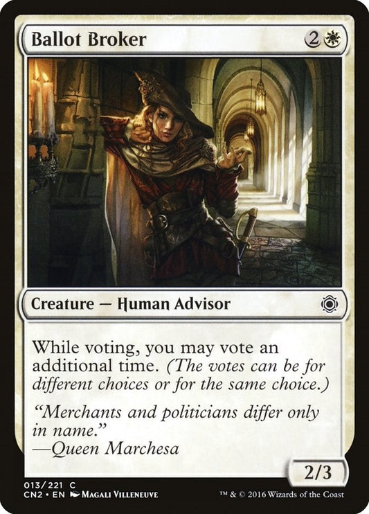 Image for Ballot Broker (13) (CN2) - Magic: The Gathering