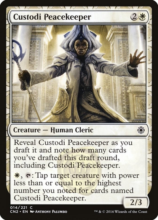 Image for Custodi Peacekeeper (14) (CN2) - Magic: The Gathering